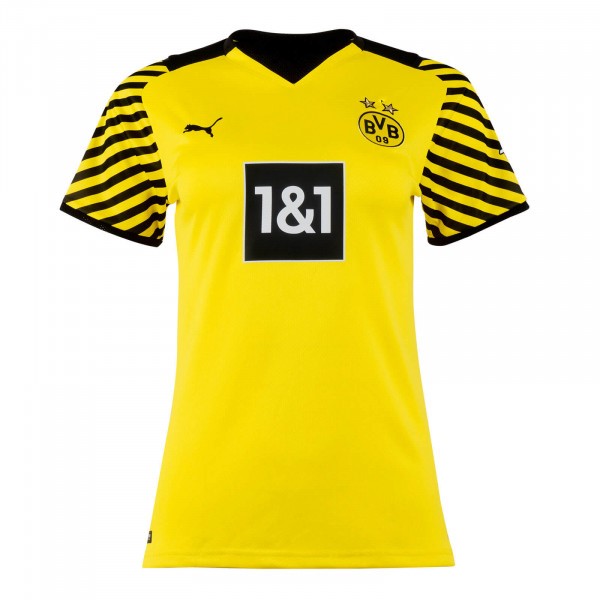 Maglia Borussia Dortmund Prima Donna 21/22 Giallo